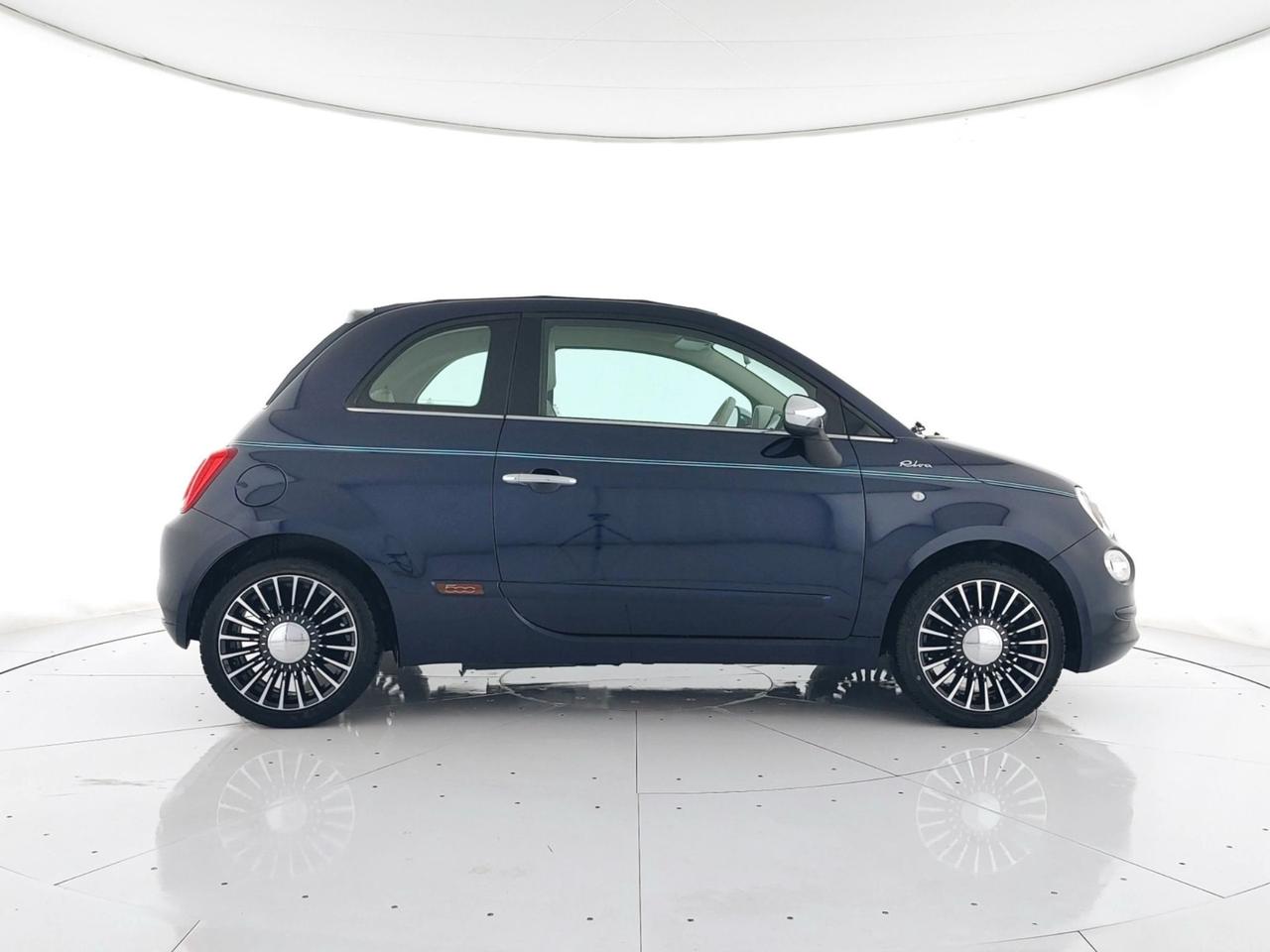 FIAT 500 1.2 Riva 69cv PELLE+DECAPPOTTABILE+NEOPATENTATI