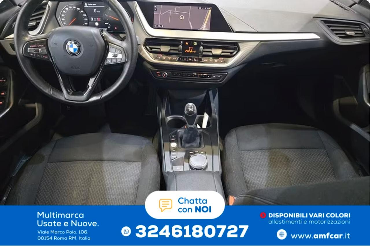 Bmw 116d 5p. Advantage cambio manuale 5 porte Navi