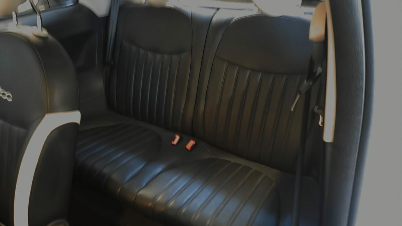 Fiat 500 1.2 GQ interni pelle
