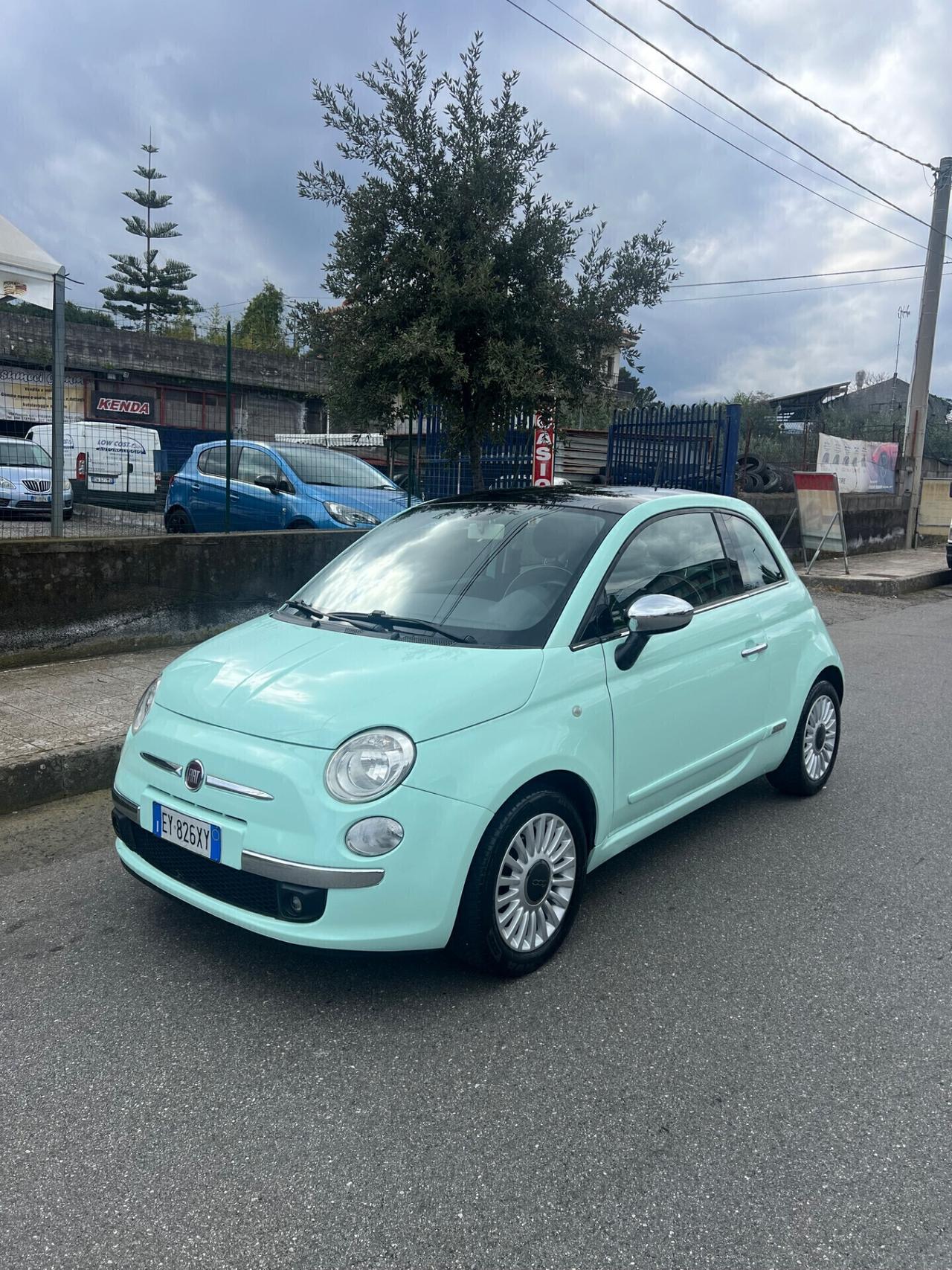 Fiat 500 1.2 benzina 2015 tagliandi certificati