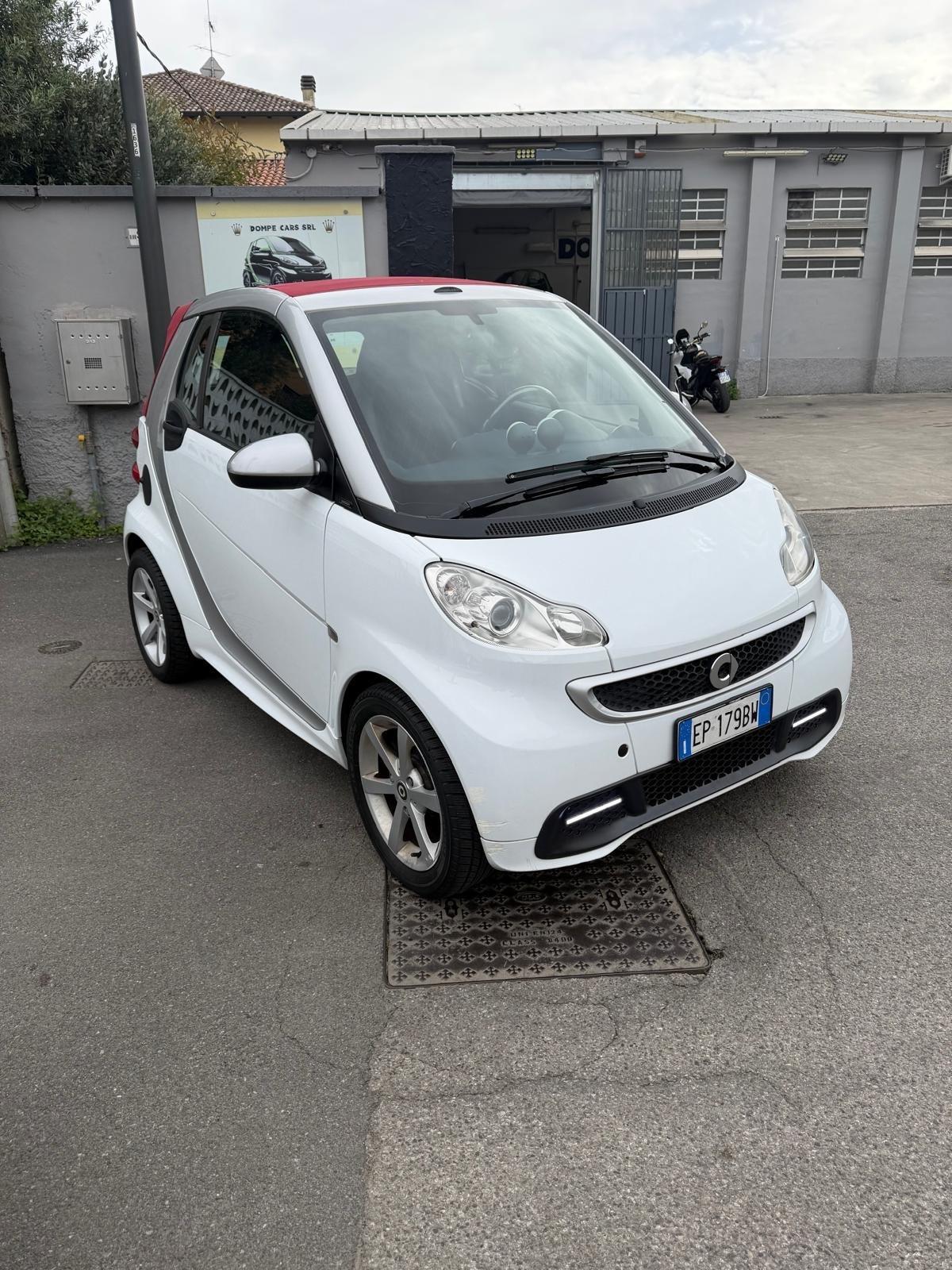 Smart 451 benzina 71cv 52kw neo patentato servosterzo cabrio