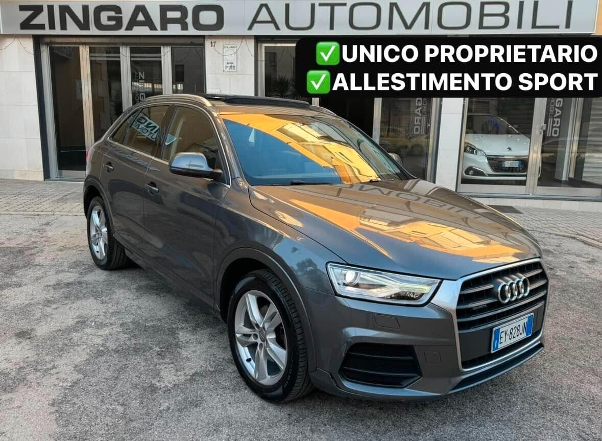 AUDI Q3 2.0 TDI 150 CV. SPORT TETTO NAVI BIXENO