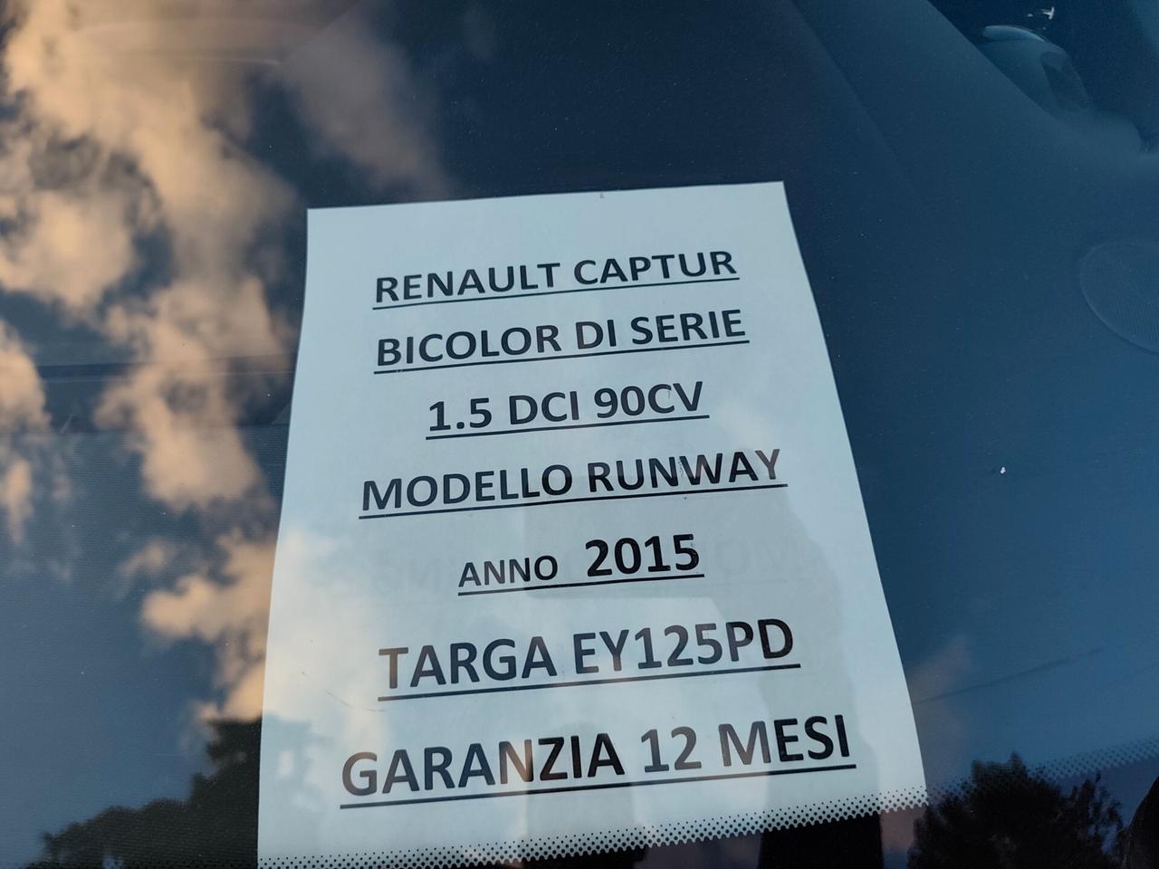 Renault Captur 1.5 dCi BICOLOR Project Runway