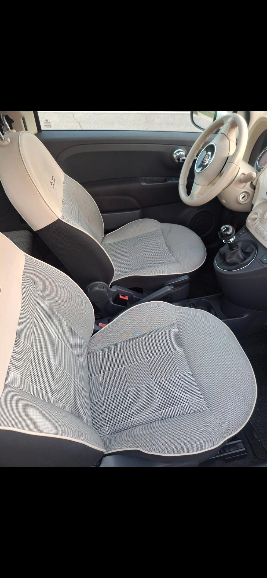 Fiat 500 1.2 Lounge 2014 tetto panoramico
