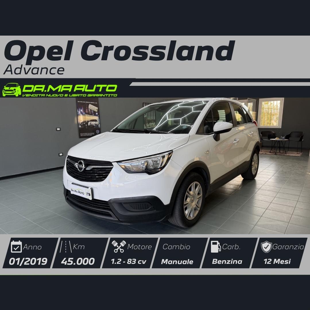 Opel Crossland X 1.2 12V Advance 2019 Pronta Consegna