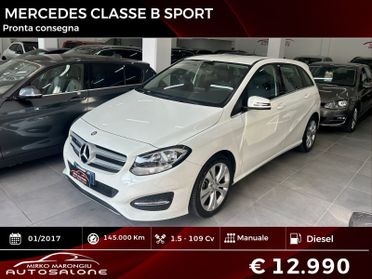 Mercedes-benz classe B 180 d Sport FINANZIABILE