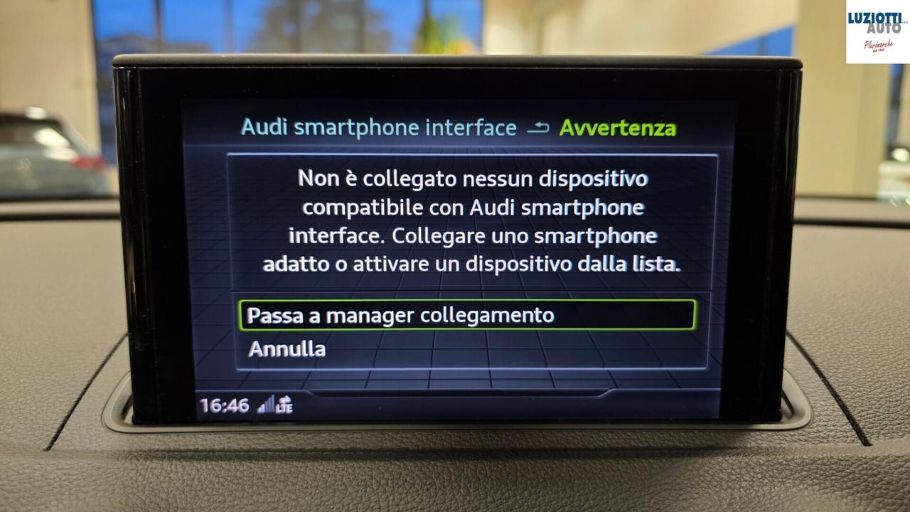 Audi A3 1.6 TDI SPB S TRONIC ADMIRED SLINE