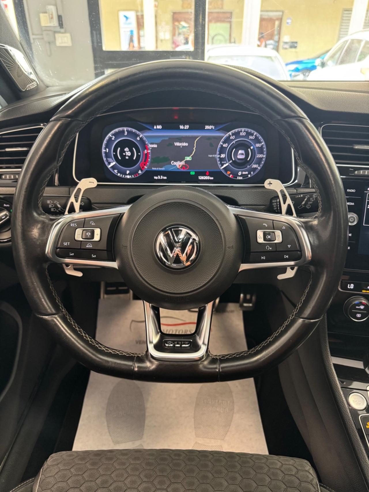 VW GOLF 7.5 GTD 2.0 184 CV TETTO APRIBILE