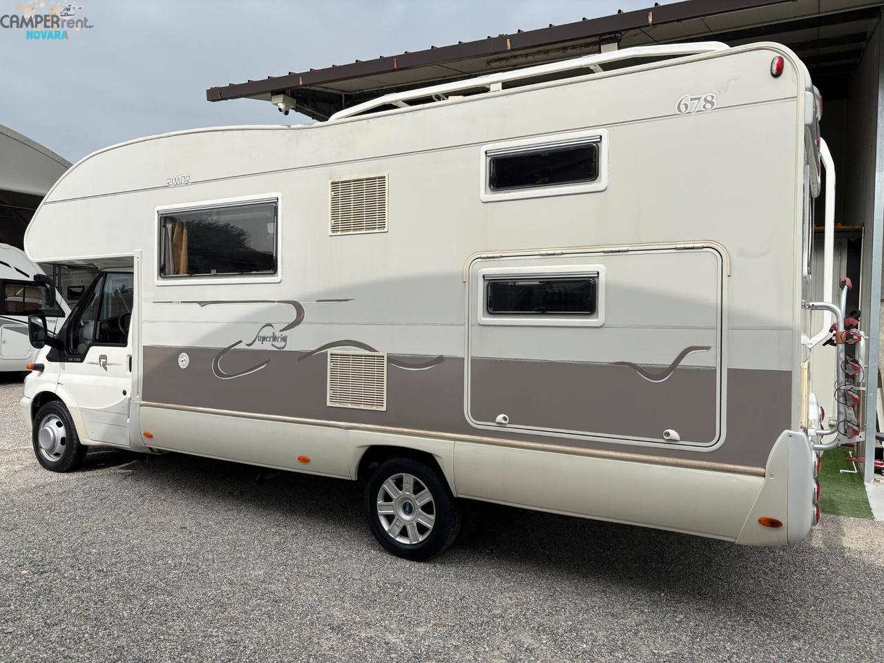 RIMOR SUPERBRIG 678 - mansardato con letti a castello in coda