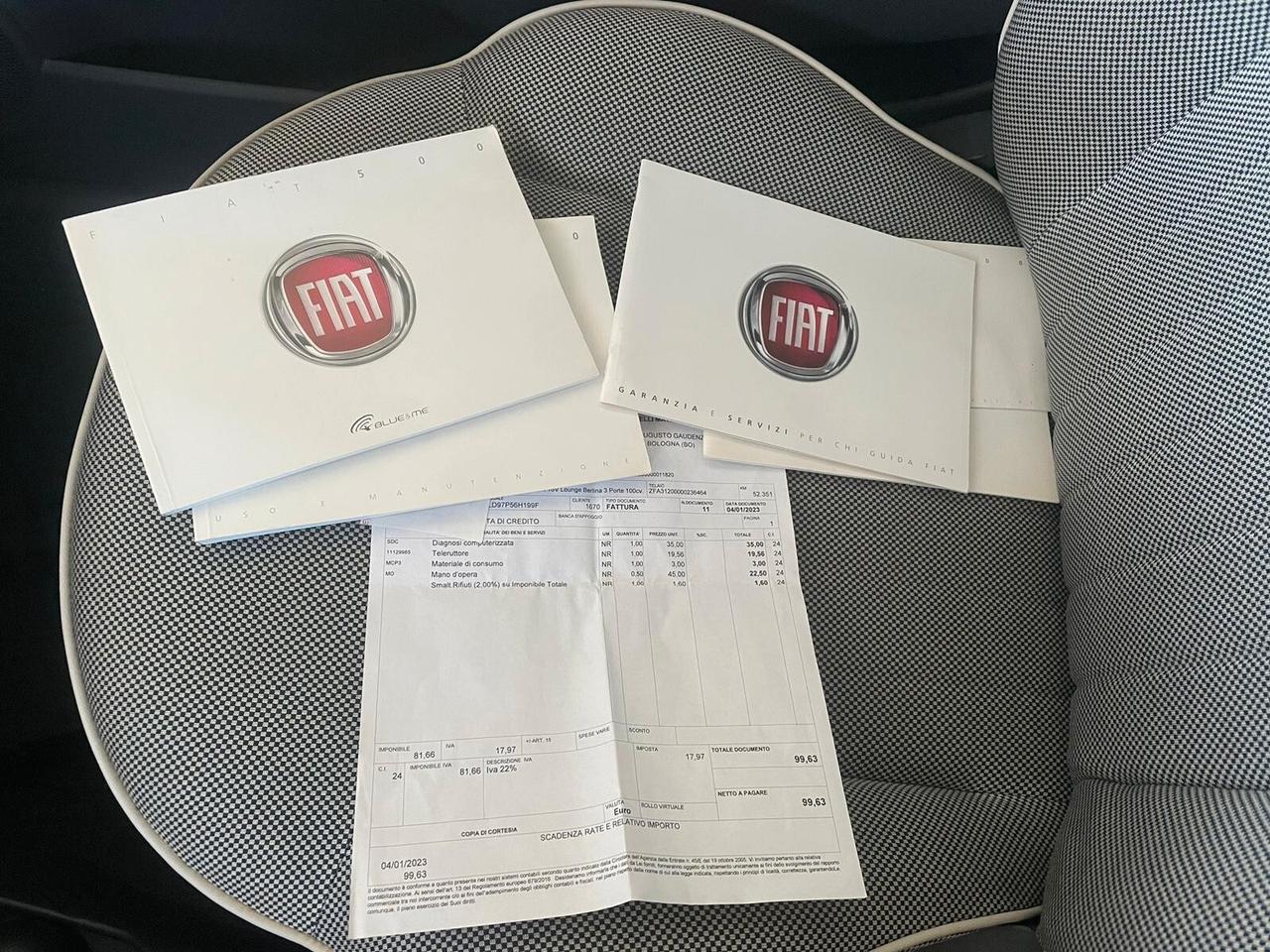 Fiat 500 1.4 16V Lounge 64.000km!!