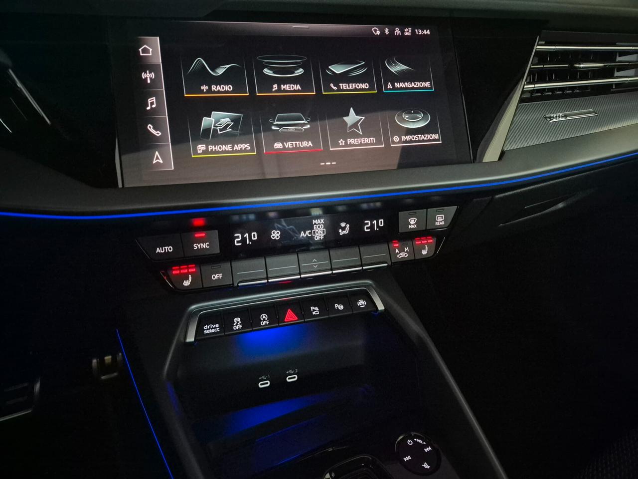 Audi A3 TFSI MHEV S LINE PLUS TETTO MATRIX SONOS CARPLAY 360°