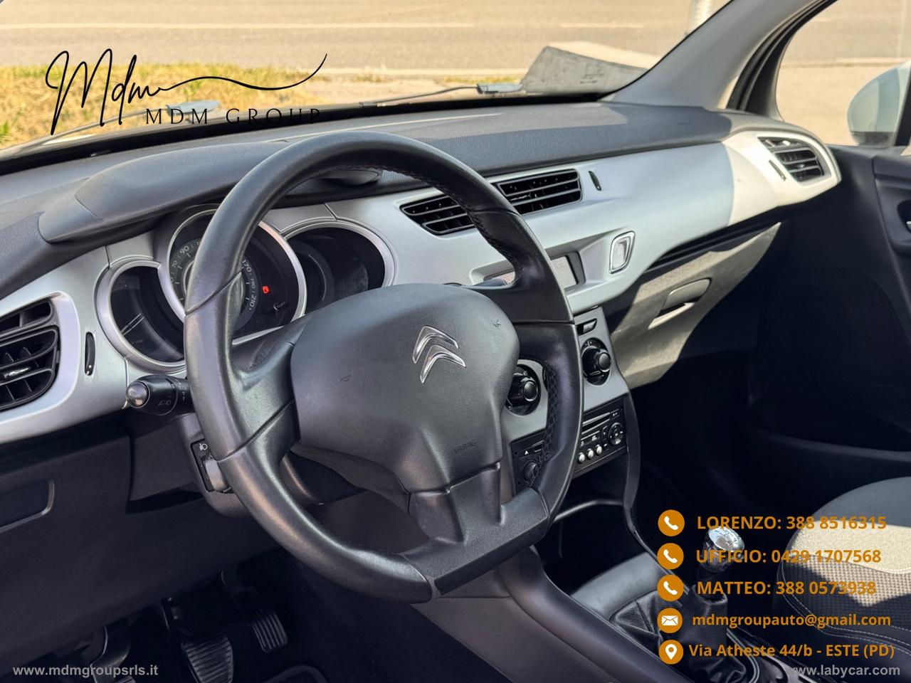 CITROEN C3 1.4 HDi 70 Exclusive OK NEOPATENTATO