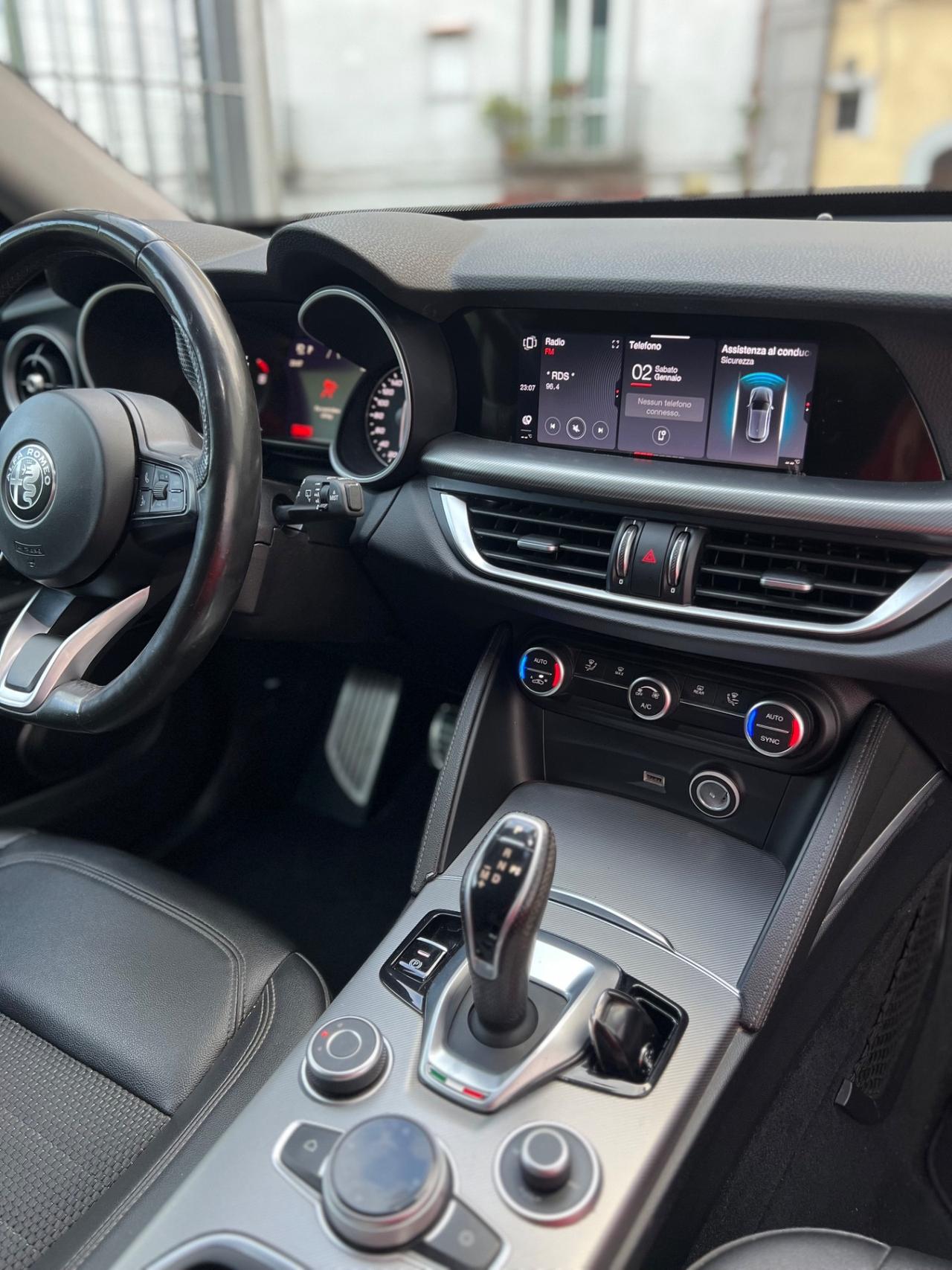 Alfa Romeo Stelvio 2.2 Turbodiesel 190 CV Q4 Sprint - TOTAL BLACK