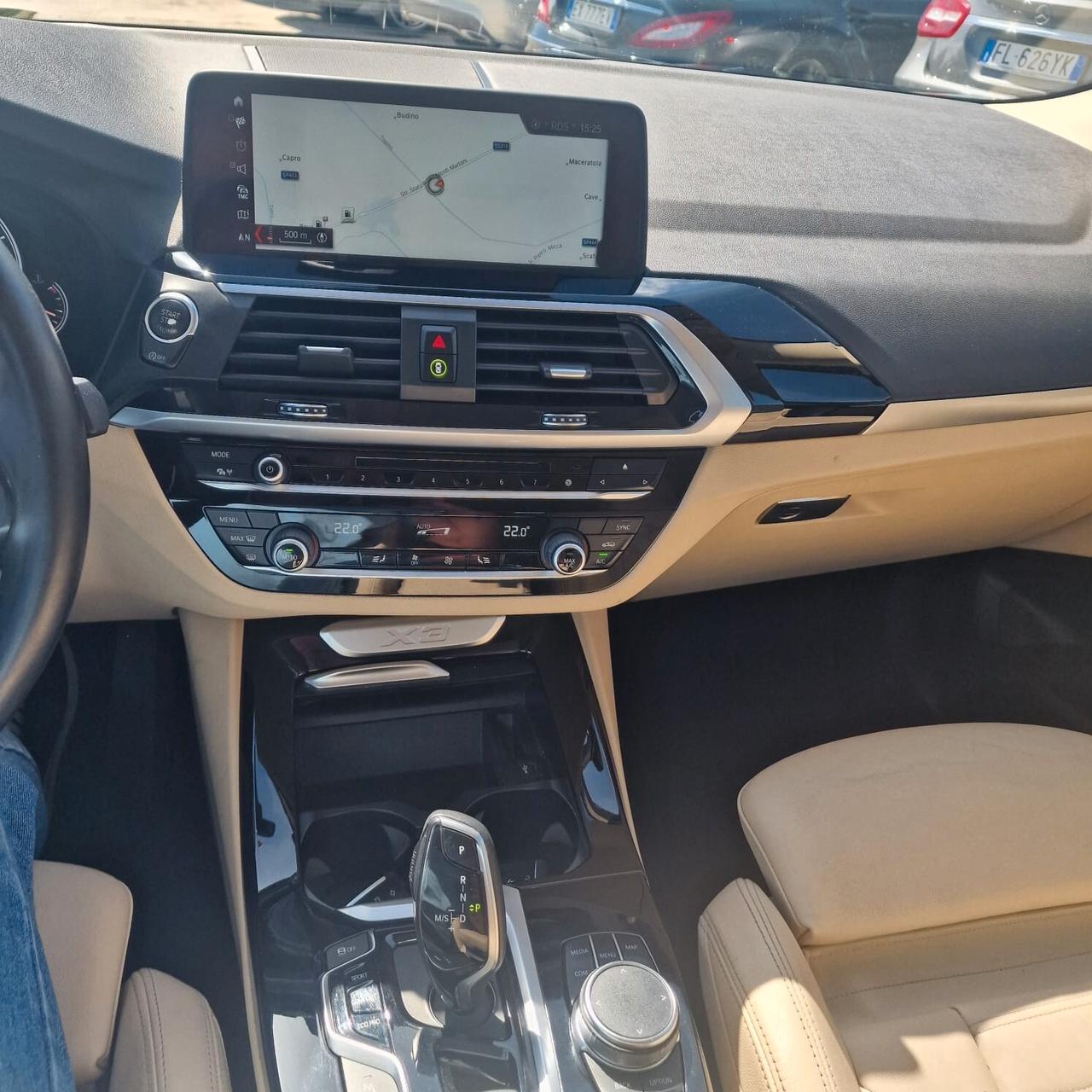 Bmw X3 xDrive20d Luxury UNICO PROPRIETARIO CRONOLOGIA TAGLIANDI BMW