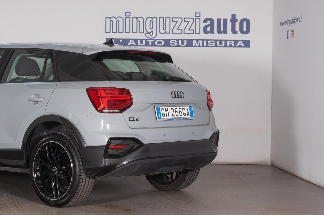 Audi Q2 30 Tdi S-tronic Black Identity 116 Cv