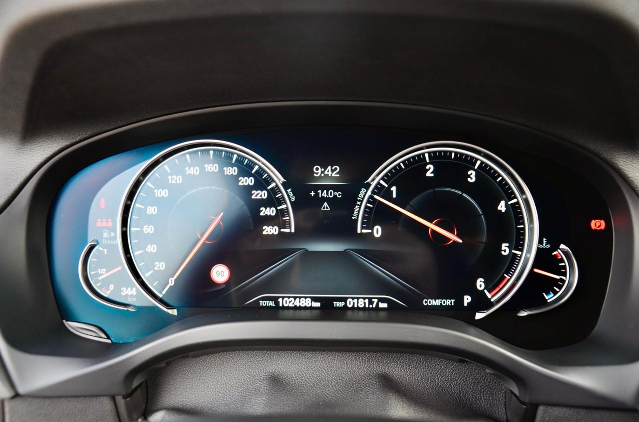 BMW X3 XDRIVE30d MSPORT 249cv AUTO, UFF ITALIANA, EURO 6D, FARI ADAPTIVE LED, GANCIO, 20", PERMUTE
