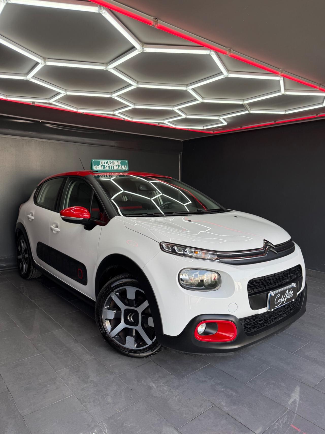 Citroen C3 1.6 BlueHDi 75 CV Shine Pack NUOVA