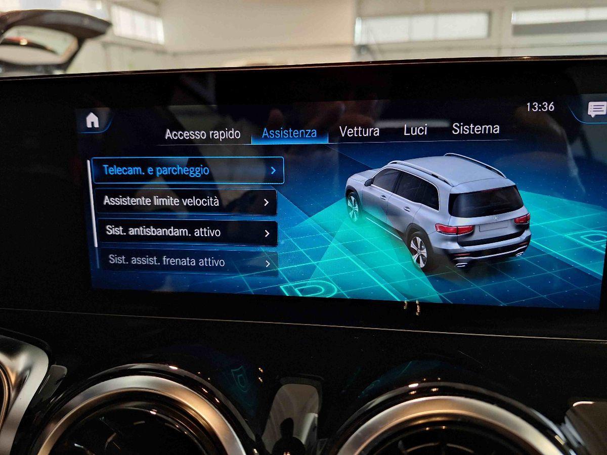 MERCEDES GLB 200 d auto 7posti - RETRO-CAM - LED - GAR.24 MESI