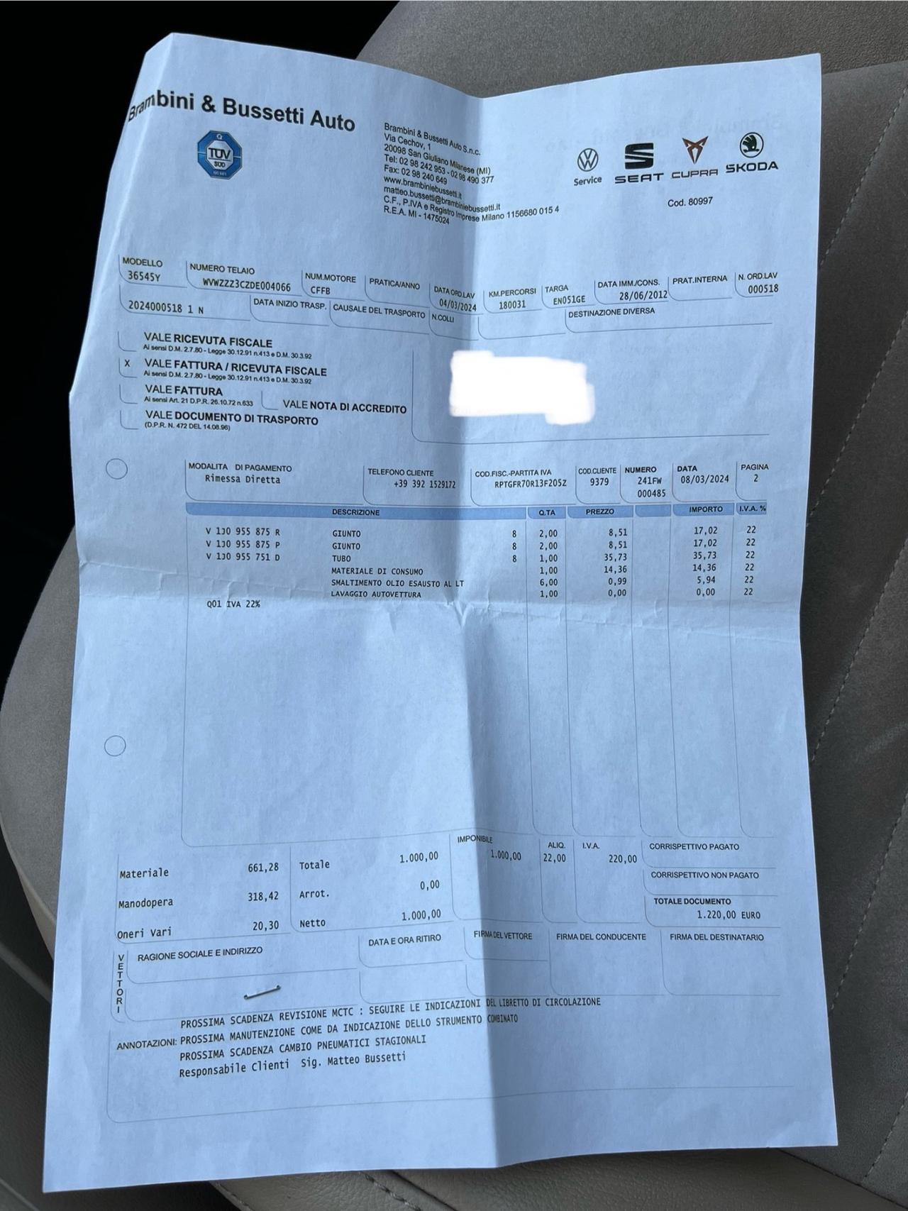 Volkswagen Passat 2.0 TDI DSG High. - 140 CV