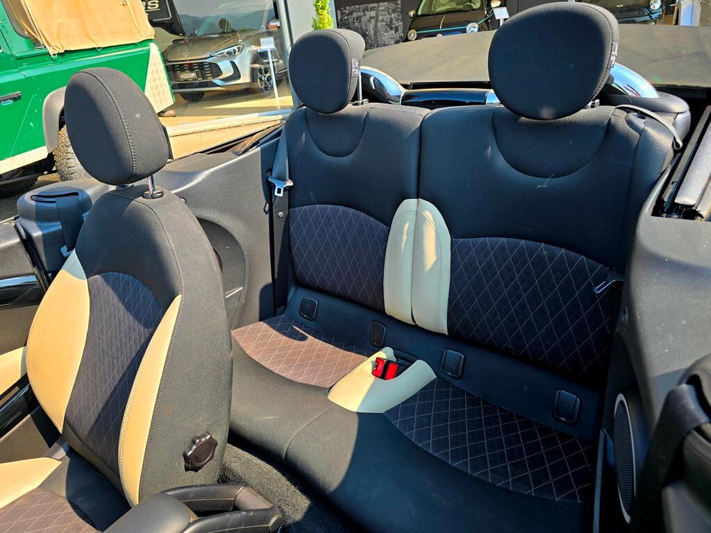 Mini COOPER CABRIO 1.6 SIDEWALK PER NEO PATENTATI