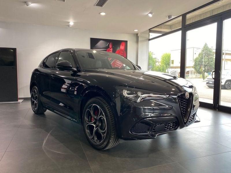 Alfa Romeo Stelvio Stelvio 2.2 Turbodiesel 210 CV AT8 Q4 Veloce KM0 Nero Vulcano