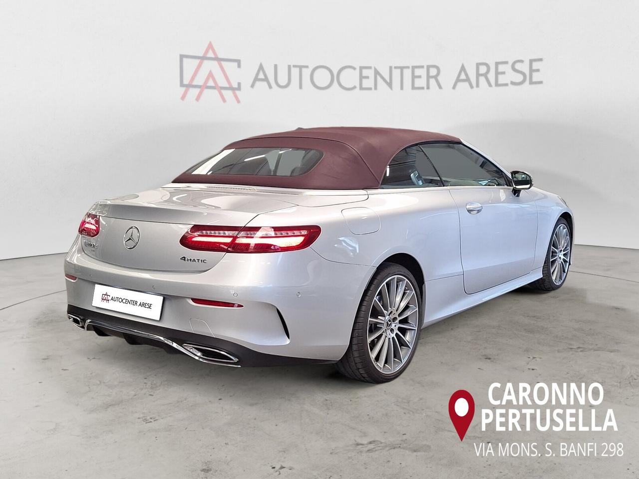 Mercedes E 220 Premium 4Matic 9G-Tronic Plus Cabrio