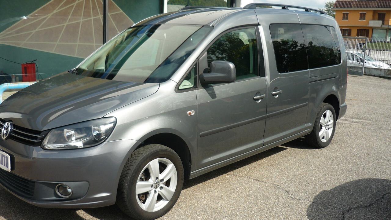Volkswagen Caddy 20TDI 140CV DSG 4p. Maxi x trasporto disabile pianale ribassato con pedana