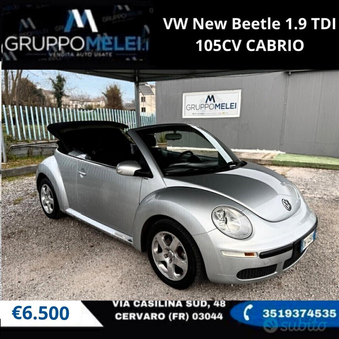 VW New Beetle 1.9 TDI 105CV CABRIO