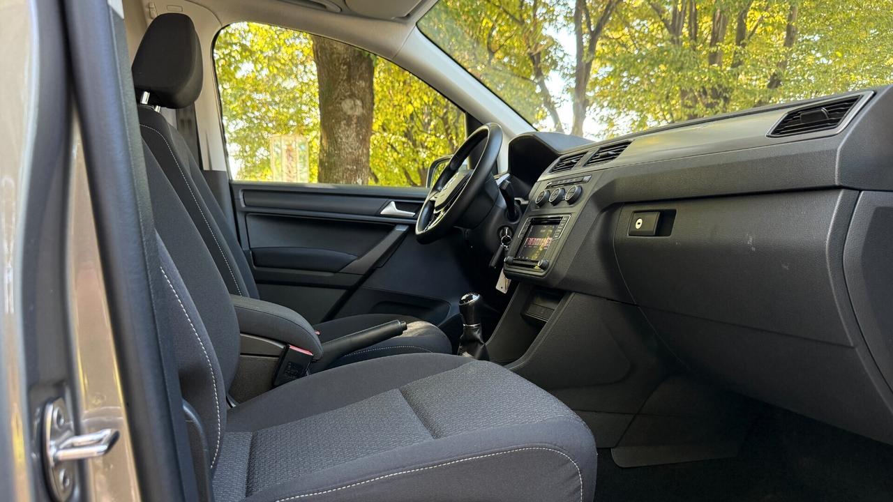 Volkswagen Caddy 1.4 TGI METANO + GANCIO TRAINO REMOVIBILE