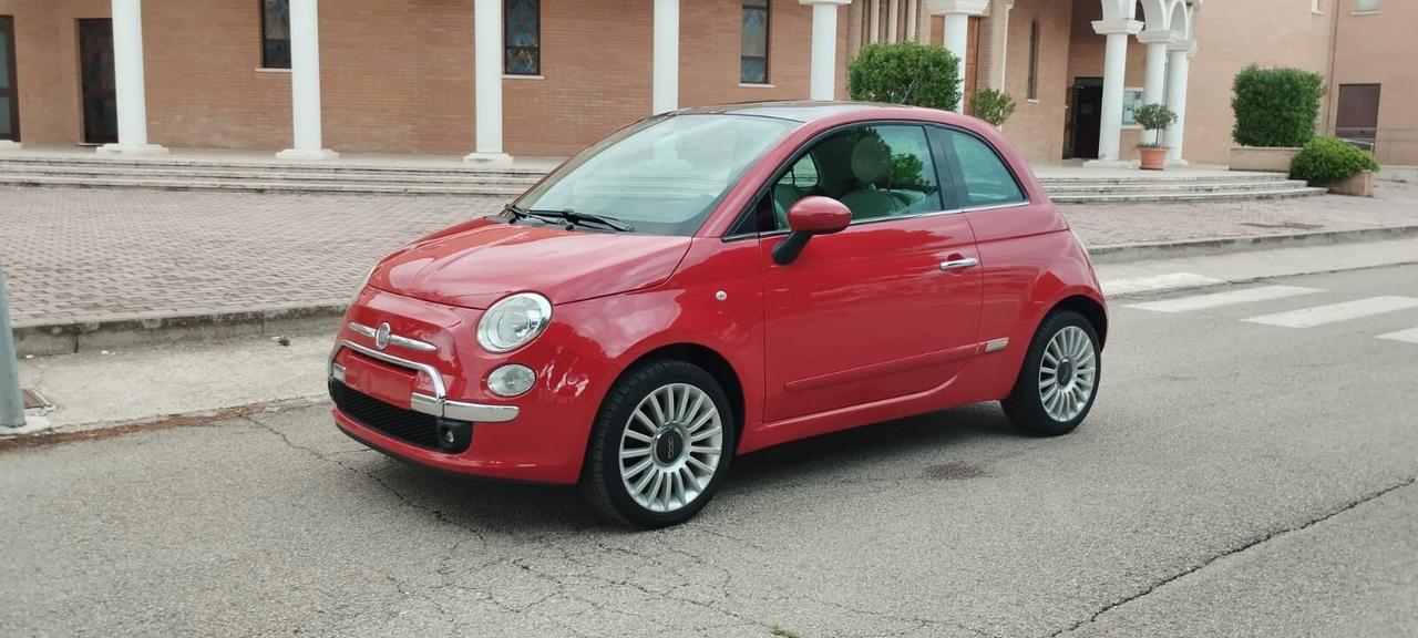 Fiat 500 1.2 12/11 Rosso pastello