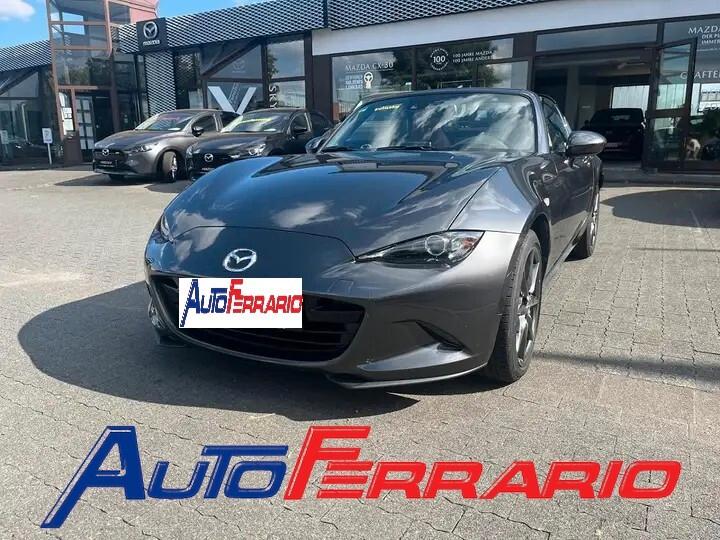 Mazda MX-5 RF LED 17" SENS PARK PELLE TOTALE CRUISE CONTROL SEDILI RISCALDATI NAVY IN ARRIVO OPZIONABILE