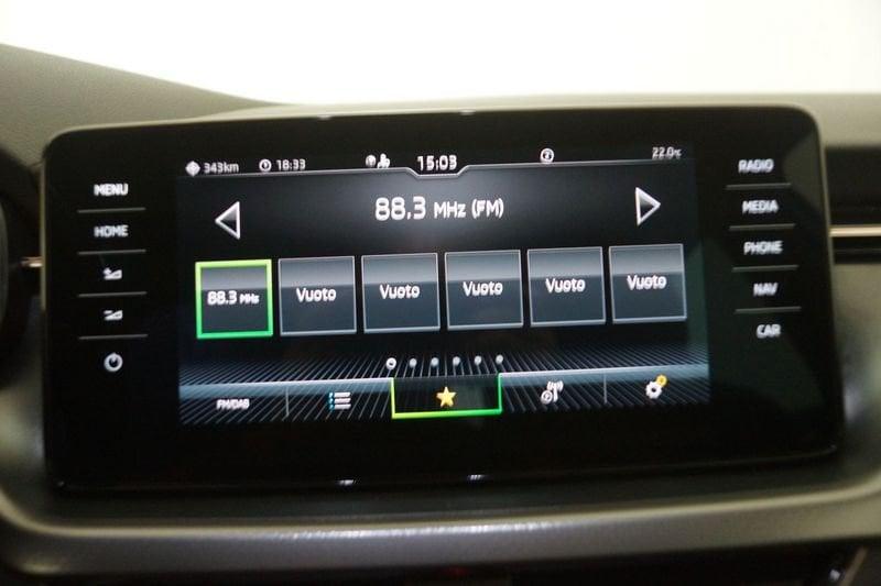 Škoda Kamiq 1.5 TSI 150cv DSG Style