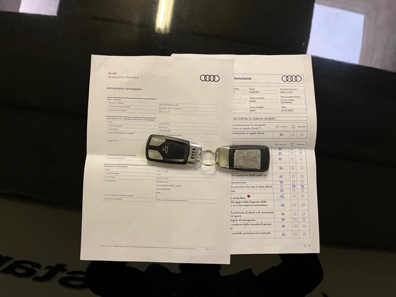 Audi A4 Avant 40 TDI S tronic 12/2021