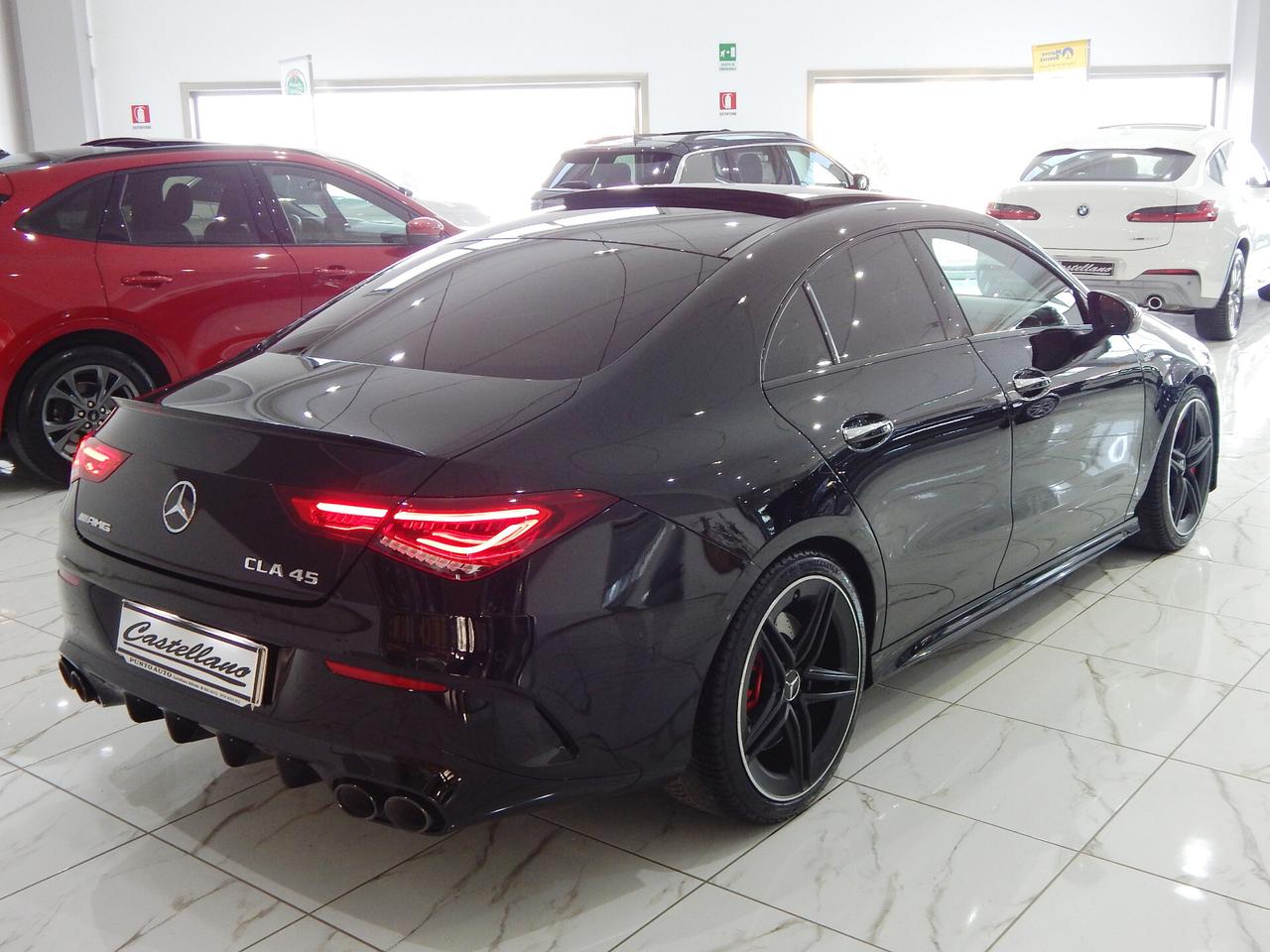 Mercedes-Benz CLA 45 AMG 4matic+ Aut. TETTO-NAVI-BURMESTER-MULTIBEAM-LUCI