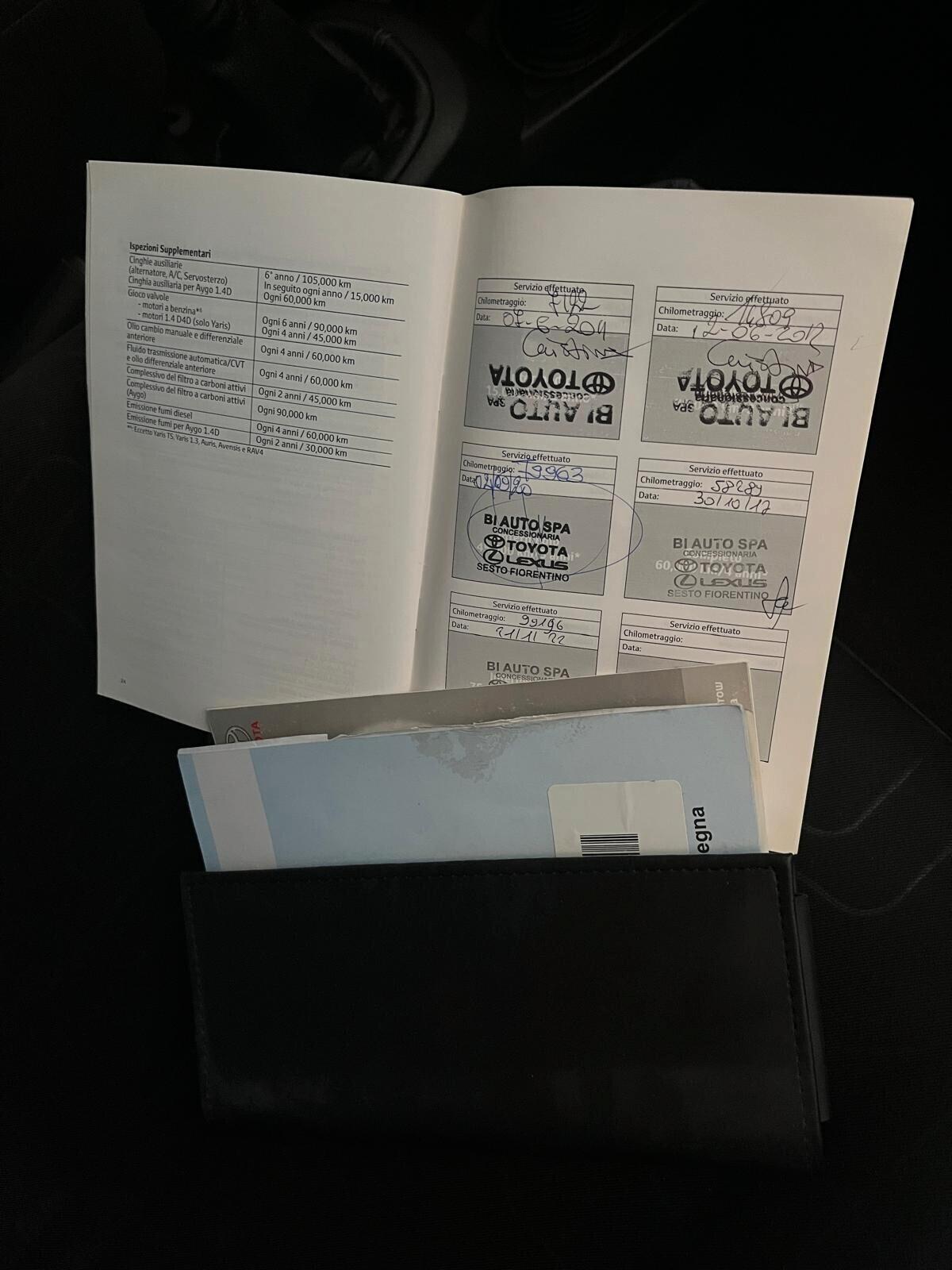 Toyota Yaris 1.0 5 porte Sol TAGLIANDATA TOYOTA CHILOMETRI CERTIFICATI