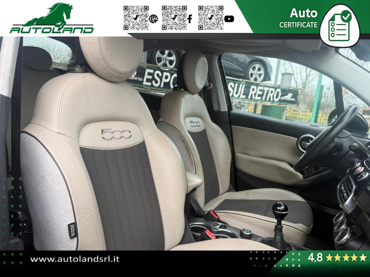 Fiat 500 X 500X 1.6 mjt Pop Star 4x2 115cv