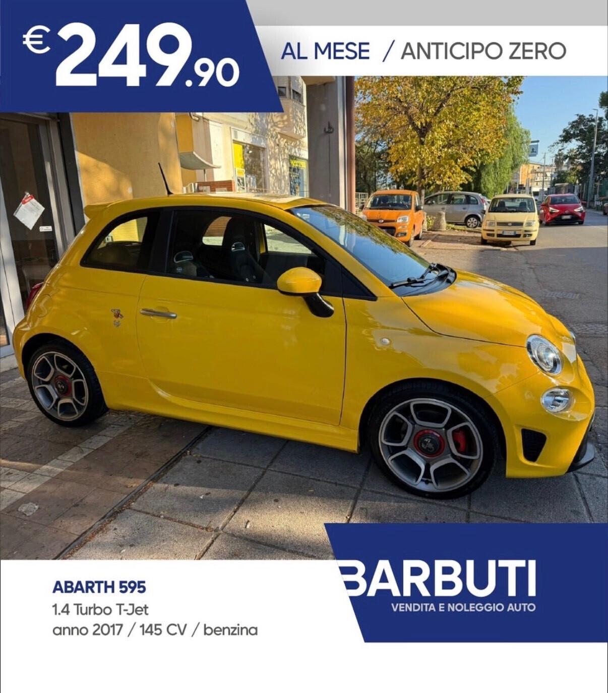 Abarth 595 -2017 1.4 Turbo T-Jet 145 CV
