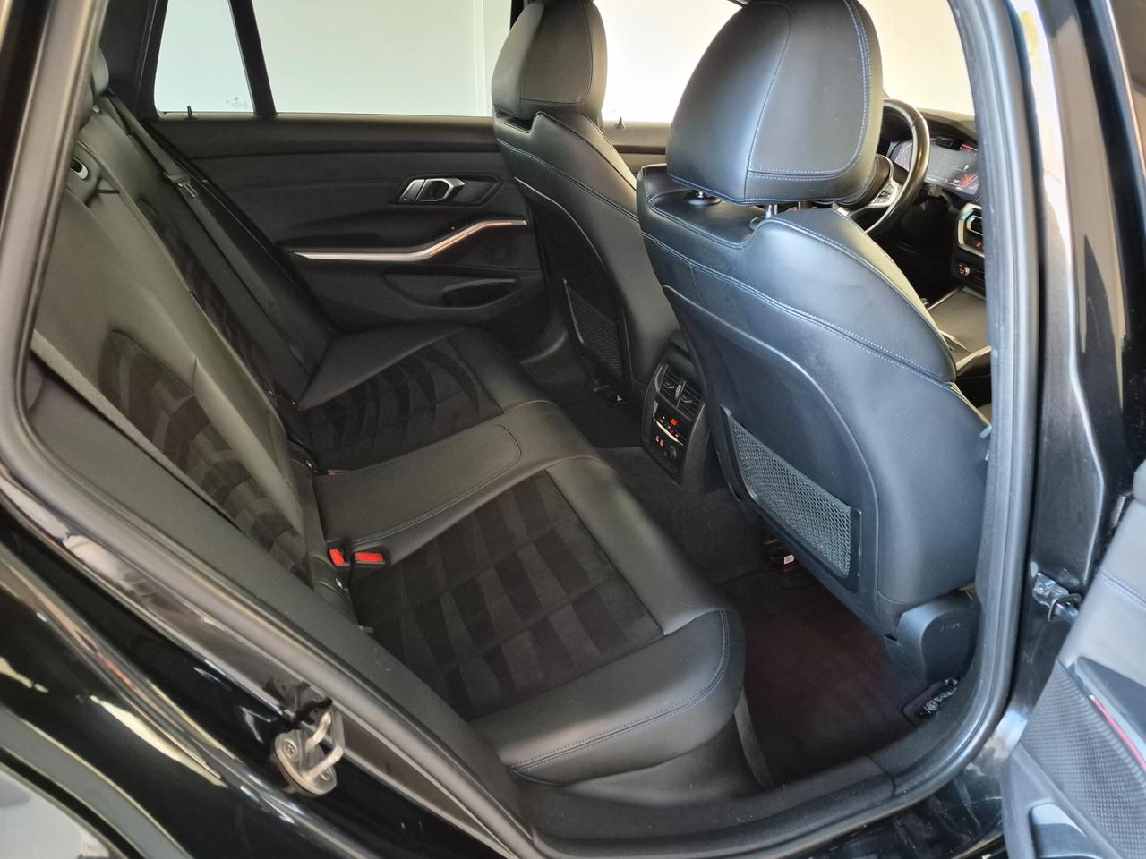 BMW 320 TOURING 320D XDRIVE MSPORT AUTO LED PELLE CLIMA 3ZONE CARPLAY ACC. RETROCAM. 1 PROPRIETARIO