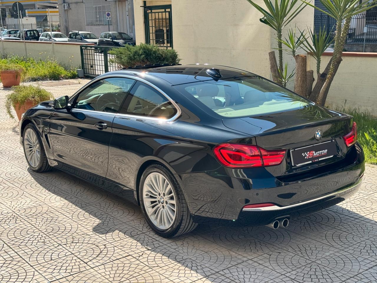 BMW 430 d Coupè Luxury auto TETTO/HK/PELLE