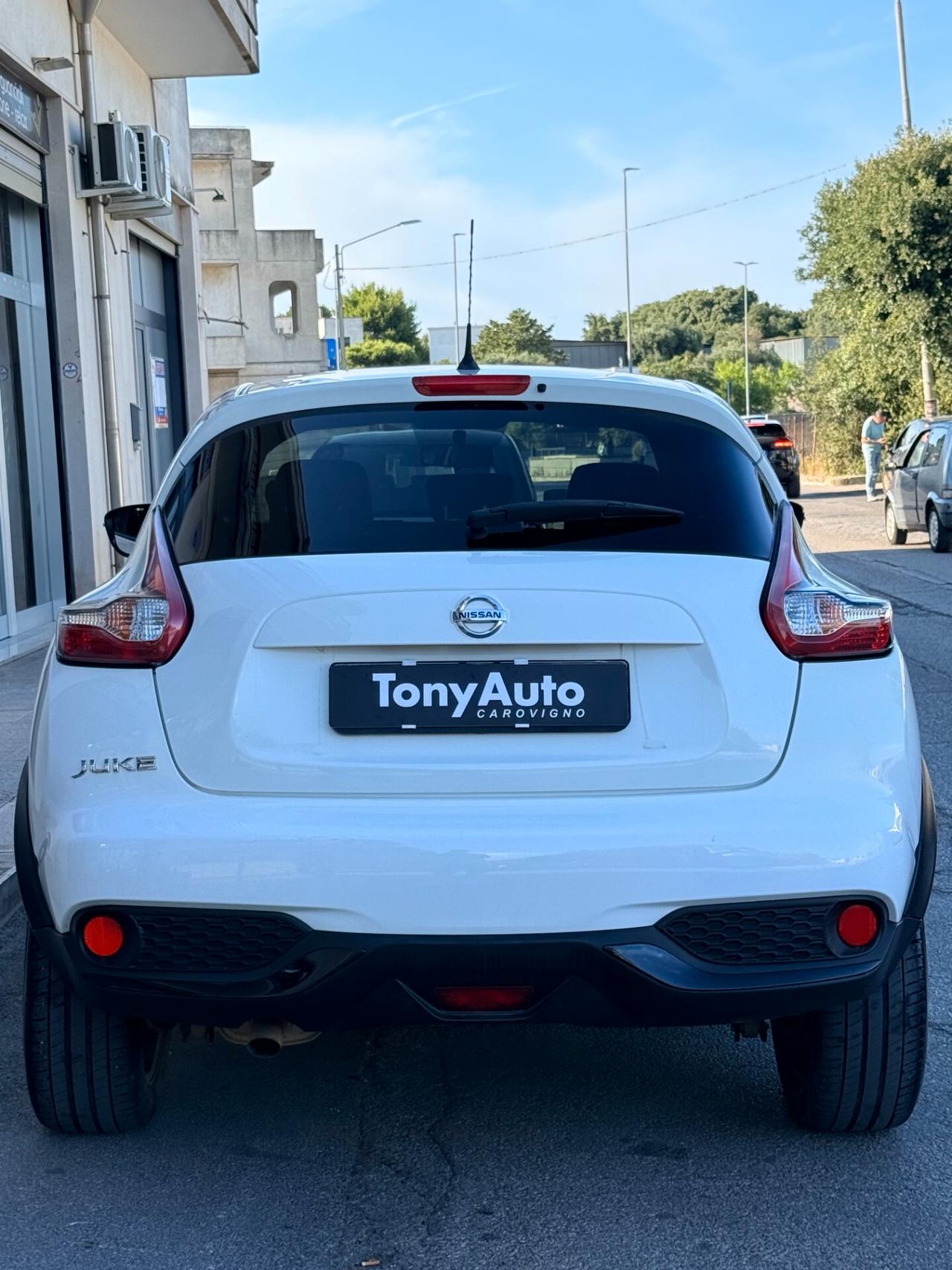 Nissan Juke 1.5 dci N-Connecta 110cv BLUETOOTH,BLOCK SHAFT,SENSORI PARCHEGGIO,ALCANTARA,TELEFONO,VIVAVOCE