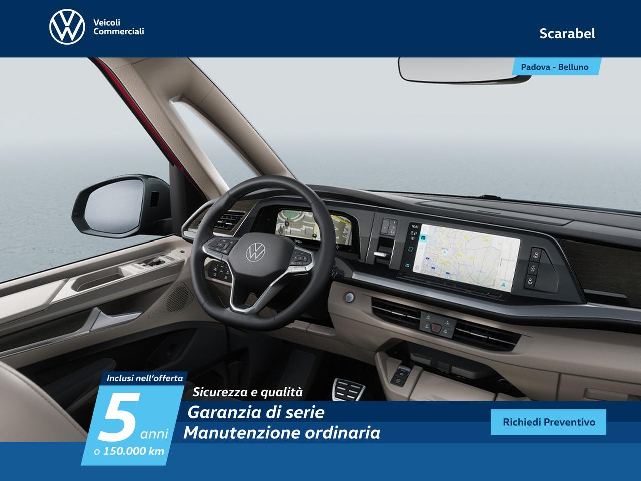 Volkswagen T7 Multivan 2.0 tdi style 150cv dsg 7p.ti