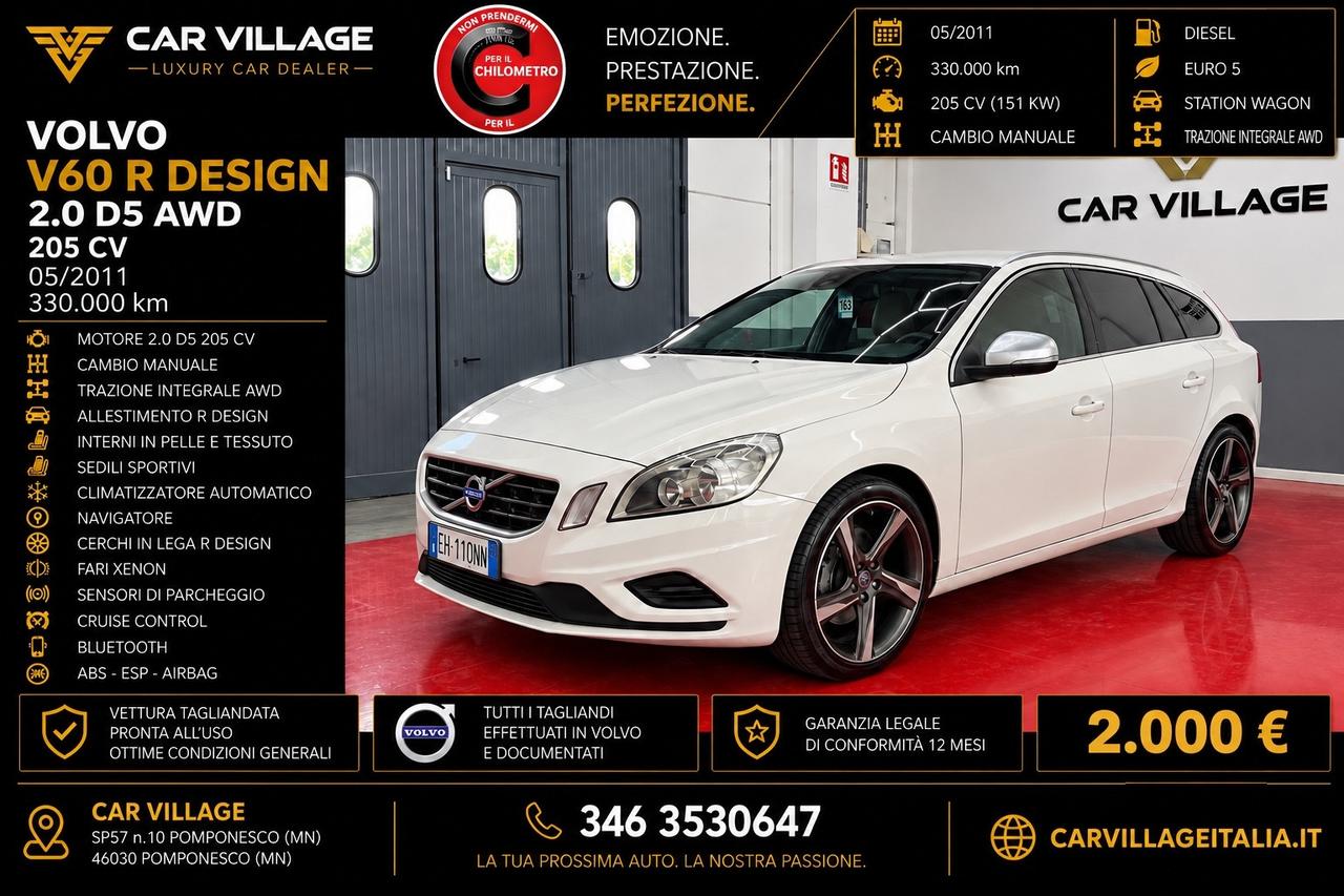 Volvo V60 D5 AWD Geartronic Summum