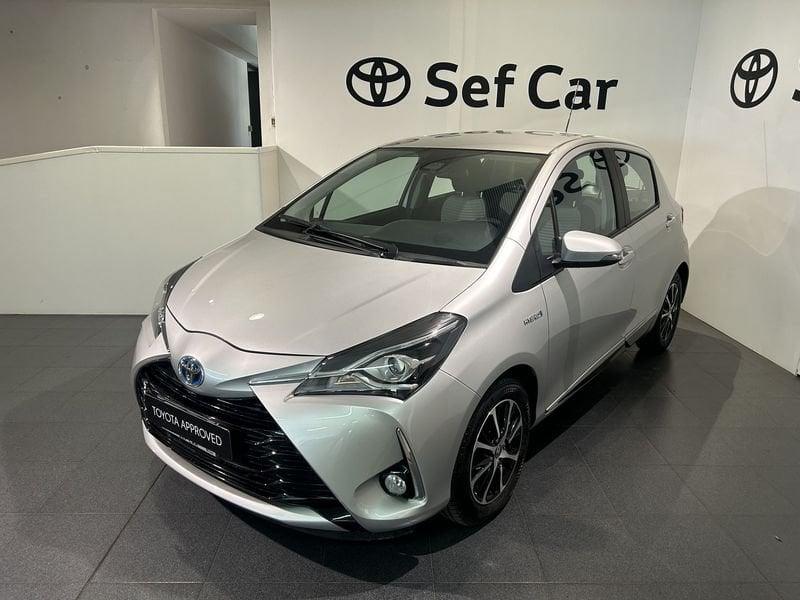 Toyota Yaris 1.5 Hybrid 5 porte Active X NEOPATENTATI + NAVIGATORE + CERCHI IN LEGA