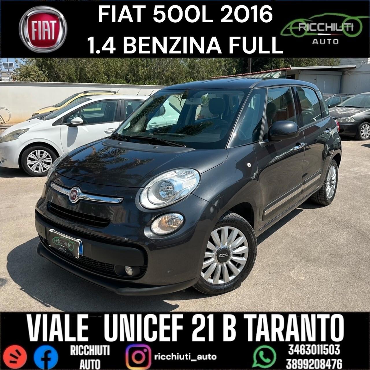 FIAT 500L 1.4 BENZINA 2016 UNIPRO