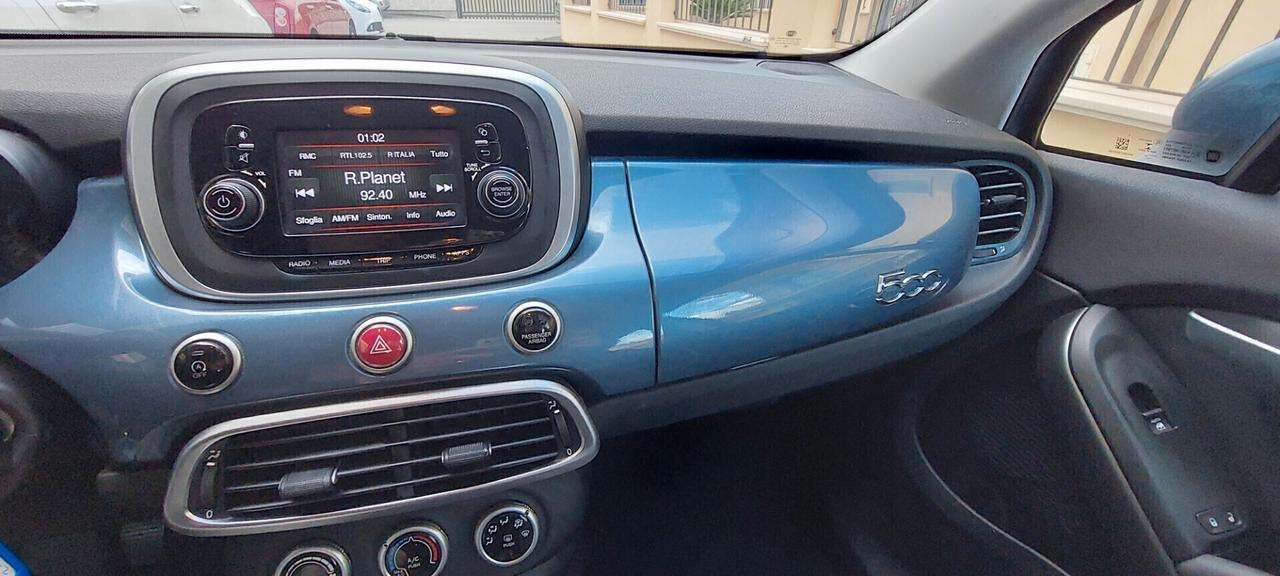 500X 1,3 MTJ DIESEL 95 CV NAVIGATORE TELEFONO LEGA U-CONNECT IMPECCABILE X NEOPATENTATI