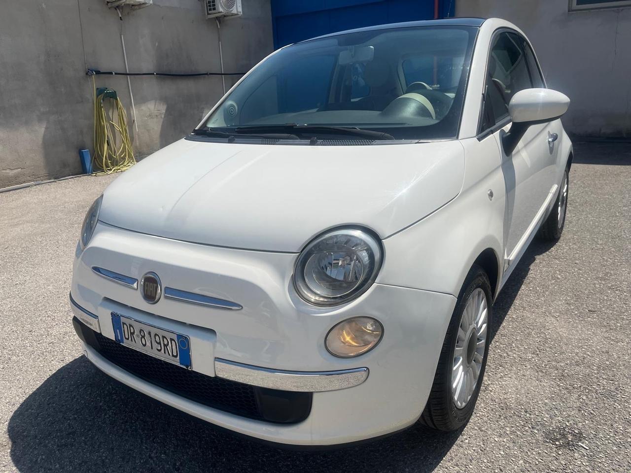 Fiat 500 lounge-1.2 gpl- km 125000-2008