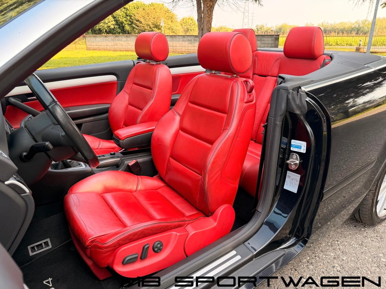 AUDI S4 4,2 V8 CABRIOLET - MANUALE - ASI - GARANZIA