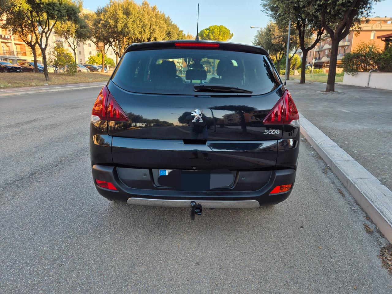 Peugeot 3008 1.6 hdi 115cv tetto panoramico 2016 gangio traino