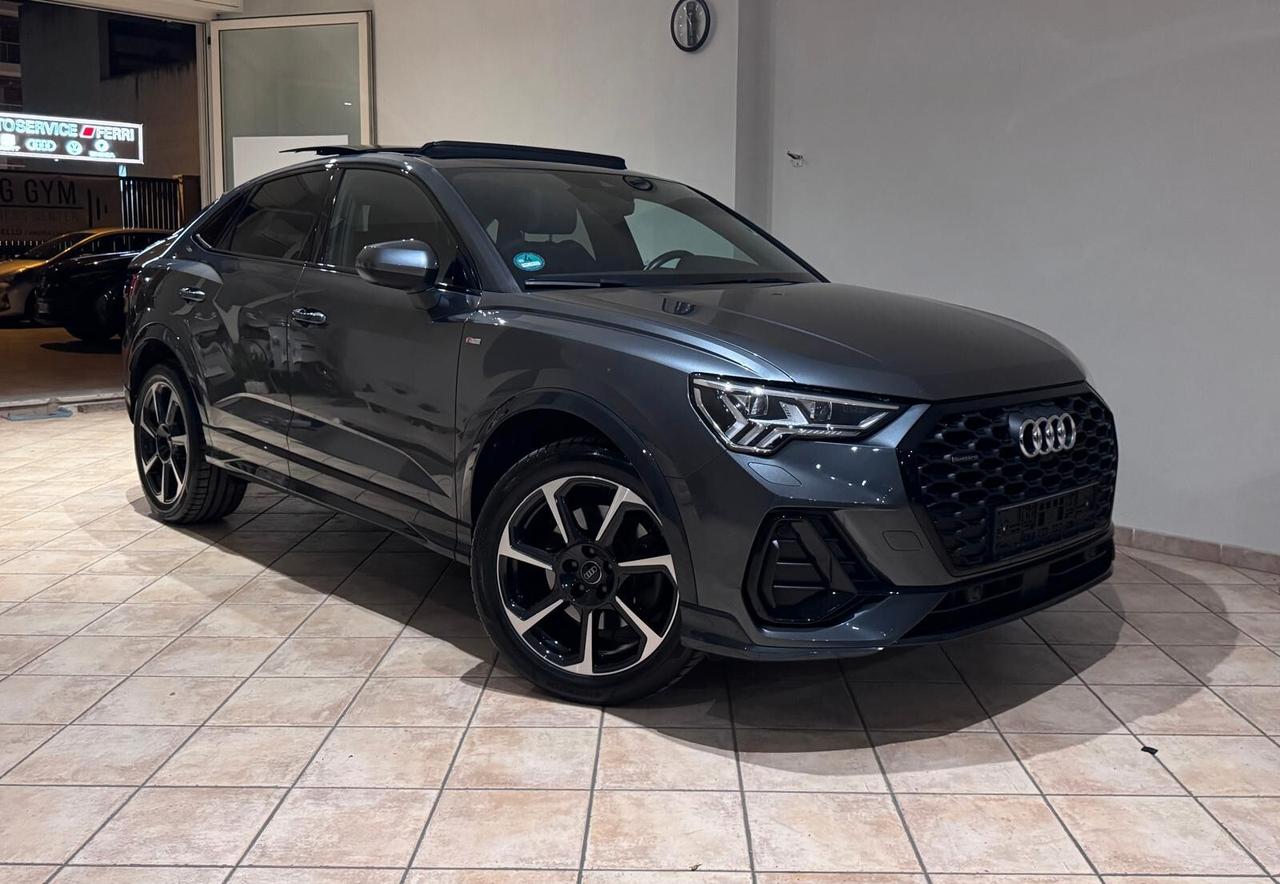 Audi Q3 SPORTBACK SPB 40 TDI QUATTRO S tronic S line edition TETTO MATRIX FULL