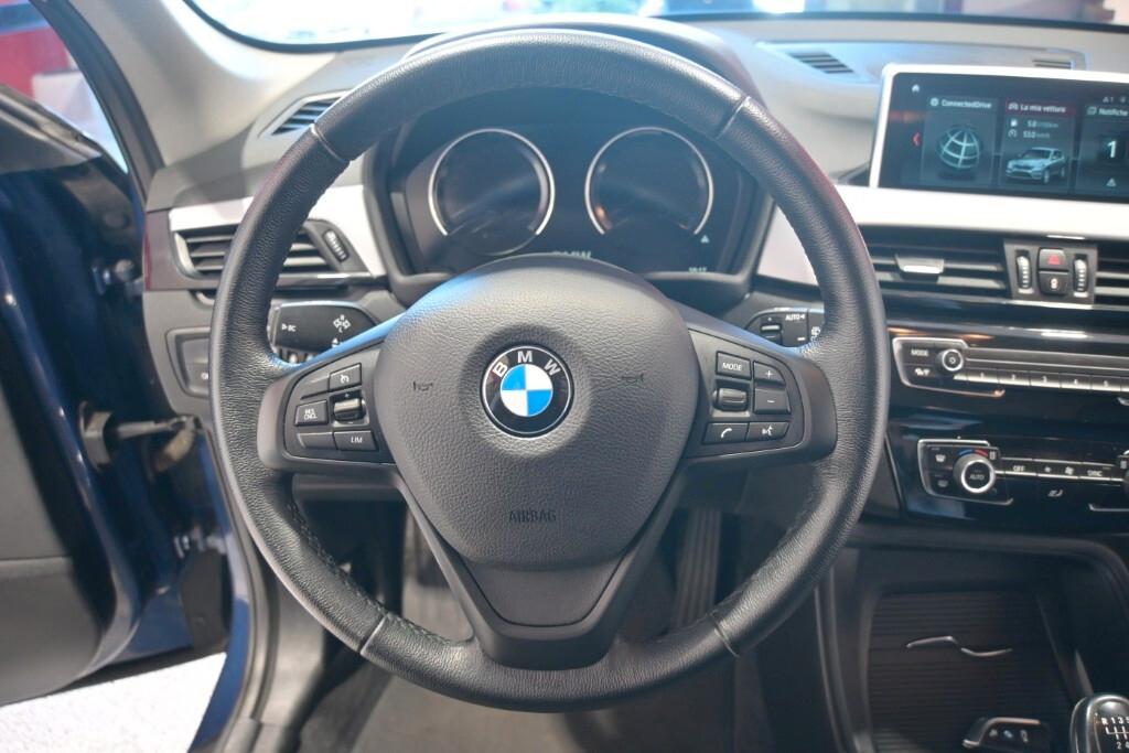 BMW X1 16D 115CV 6M. S-DRIVE BUSINESS ADVANTAGE ( CRUISE - NAVI - PARK ASSISTANT - CERCHI 17 )